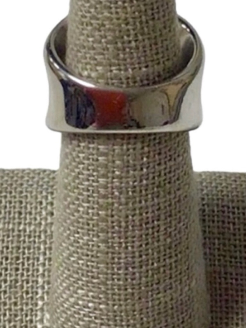 Stainless Steel Cigar Band Ring (NWT) (Size: 5 1/2) - Picture 8 of 11